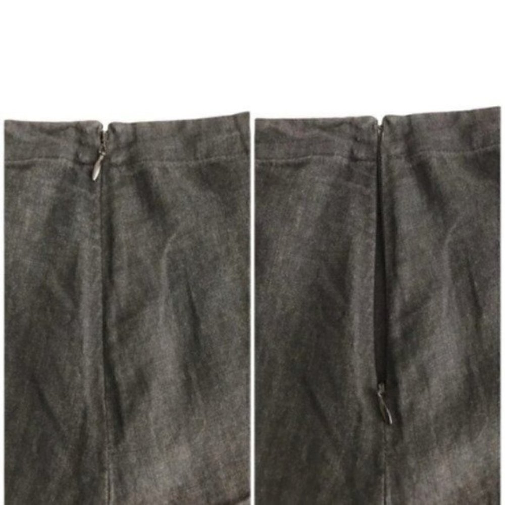 CABI 100% linen wide leg trousers sz 8 style #335 - Picture 3 of 7